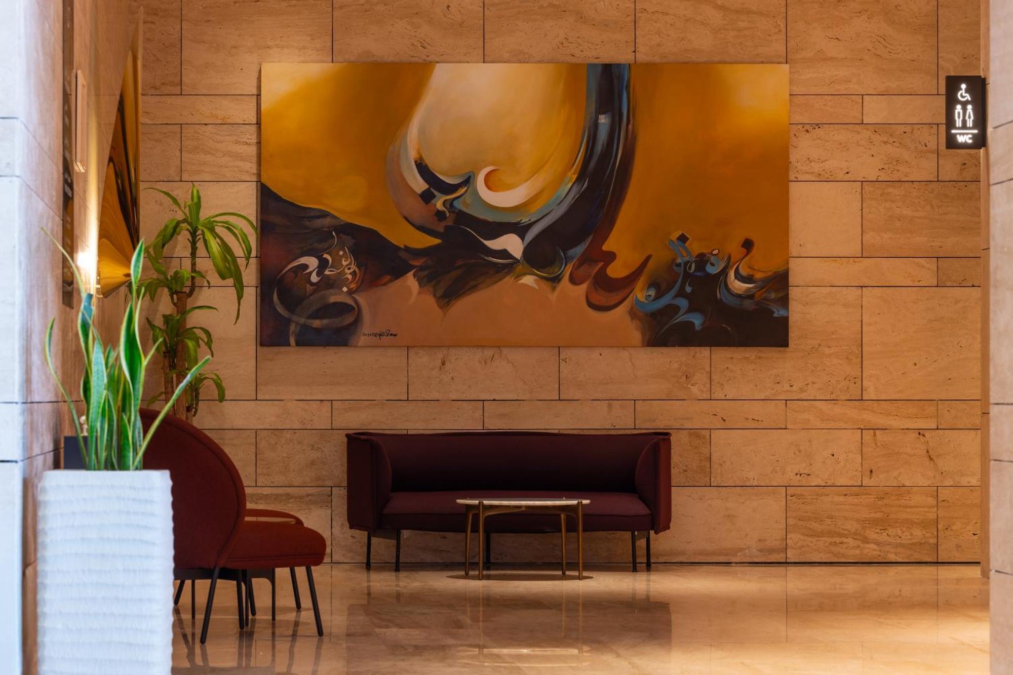 Shirvan Hotel City Yard Jeddah Bagian luar foto The lobby of the hotel